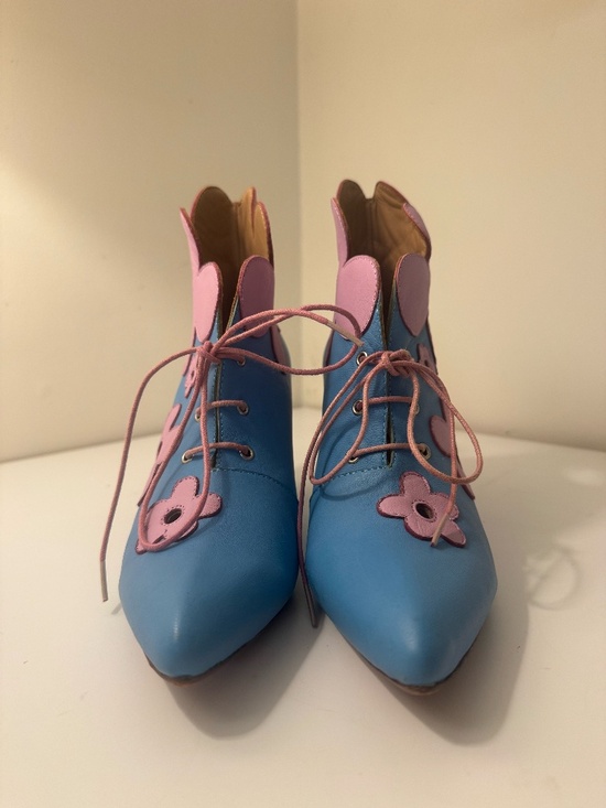 John Fluevog Shoes - John Fluevog, Size 8.5, Multi-color